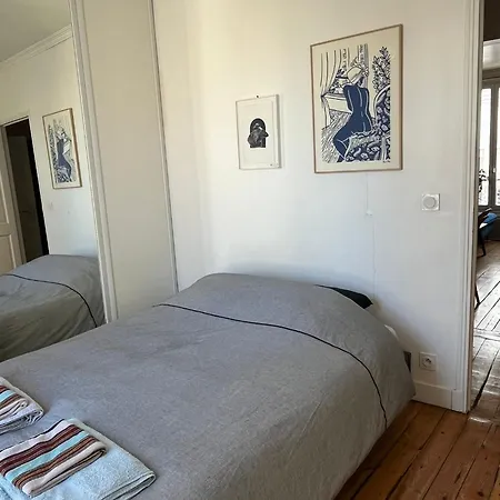 Apartmán Charming 9th Arrondissement Paříž